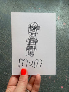 CARD - MUM by NOTES BY PIPER