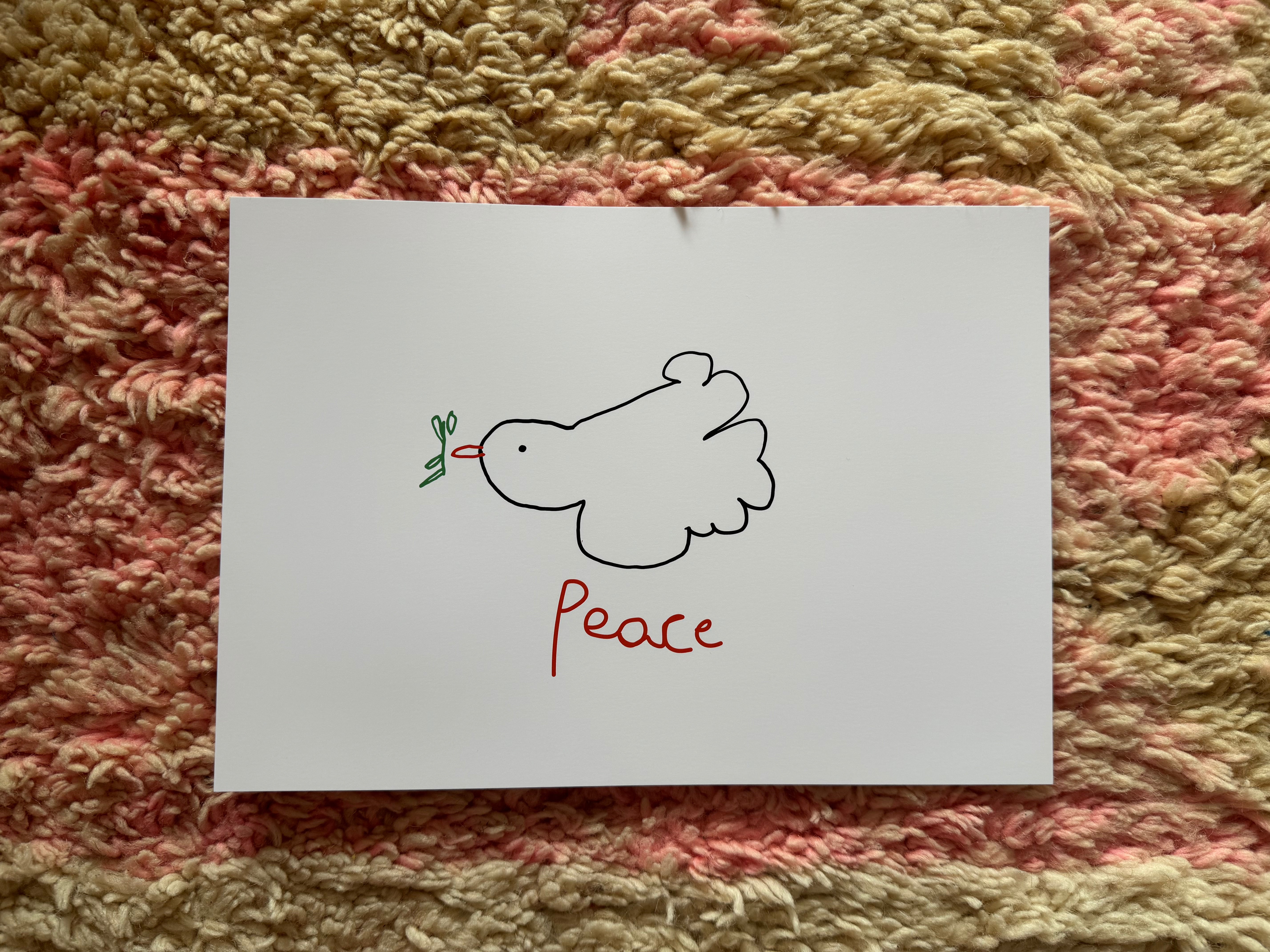 PRINT - PEACE by SABRINA MAALOW