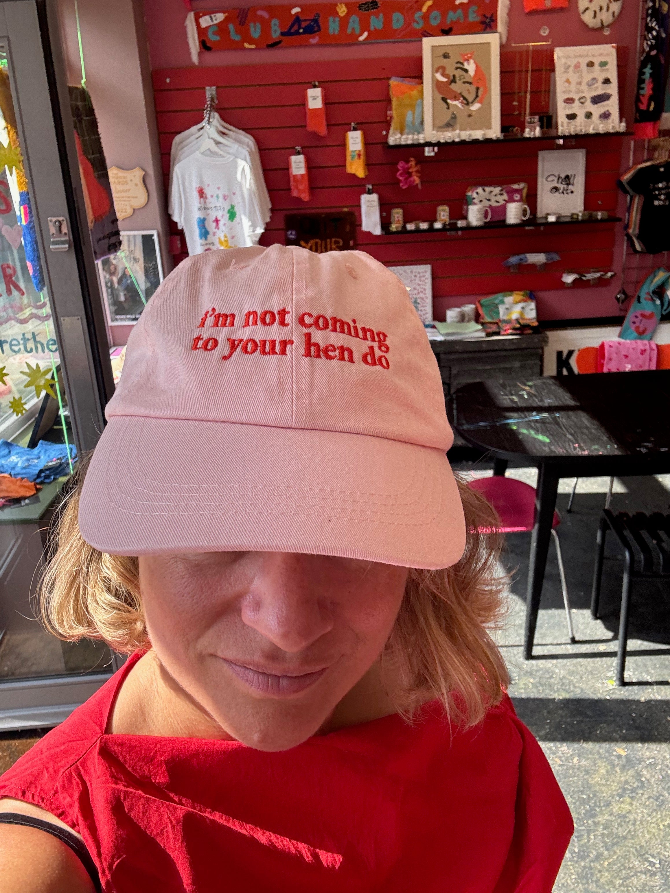 Hen party baseball caps online