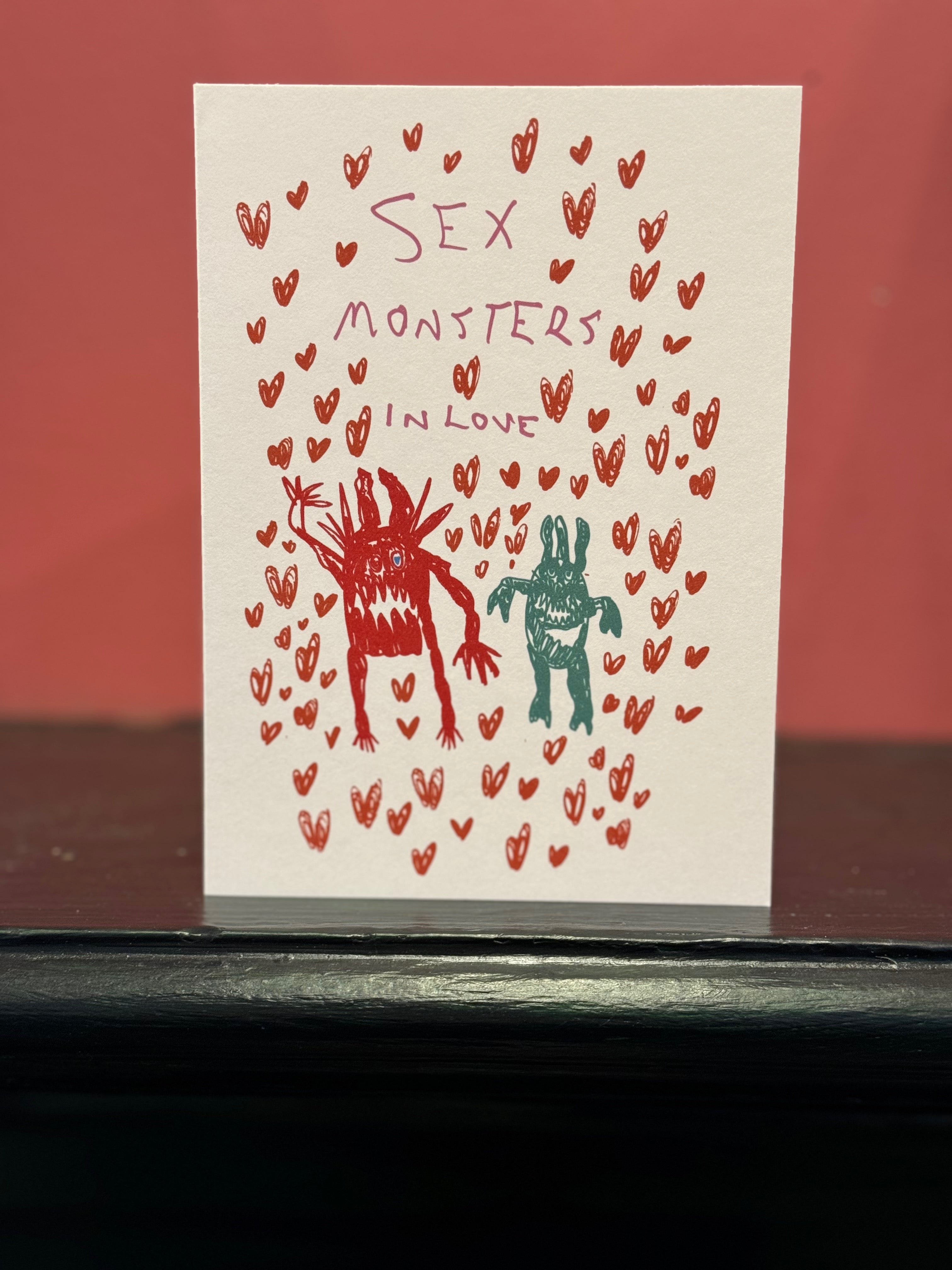 CARD - S3X MONSTERS IN LOVE by MR REES