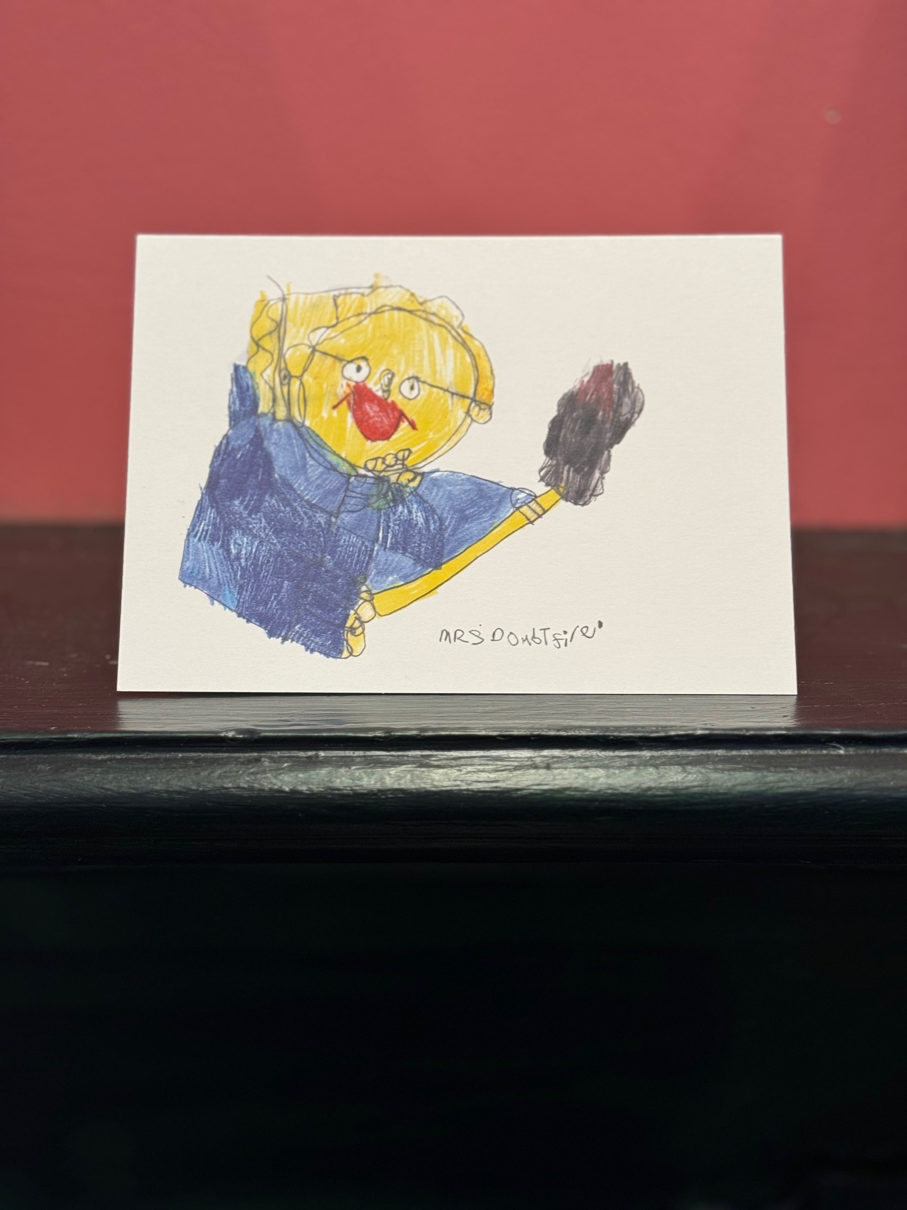 CARD - MRS DOUBTFIRE by REVERE ARTIST, DANNY TOOLEY