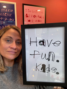 PRINT - HAVE FUN KIDS by NOTES BY PIPER