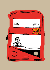 Number 73 Bus by Lino Da Silva