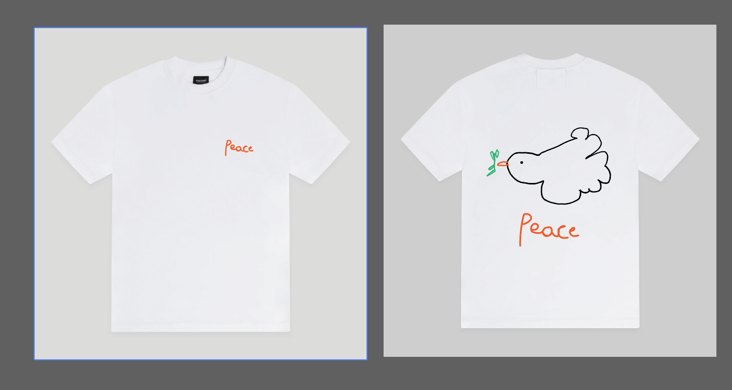 T-SHIRT - PEACE by Sabrina Maalow