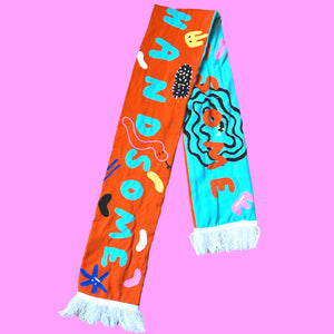 SCARF - CLUB HANDSOME by Florence Poppy Deary