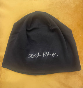 HAT - OKAY BYE BEANIE by NOTES BY PIPER