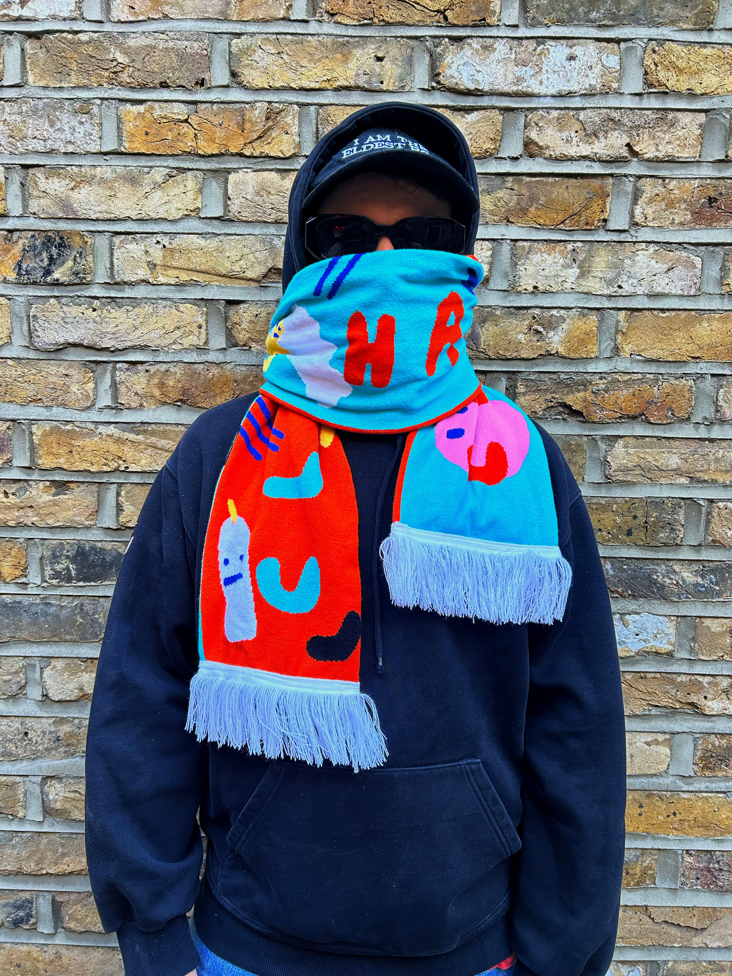 SCARF - CLUB HANDSOME by Florence Poppy Deary
