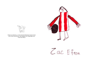 CARD - ZAC EFRON by REVERE ARTIST, SABRINA MAALOW