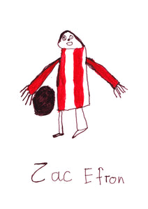 Zac Efron Print - By Sabrina